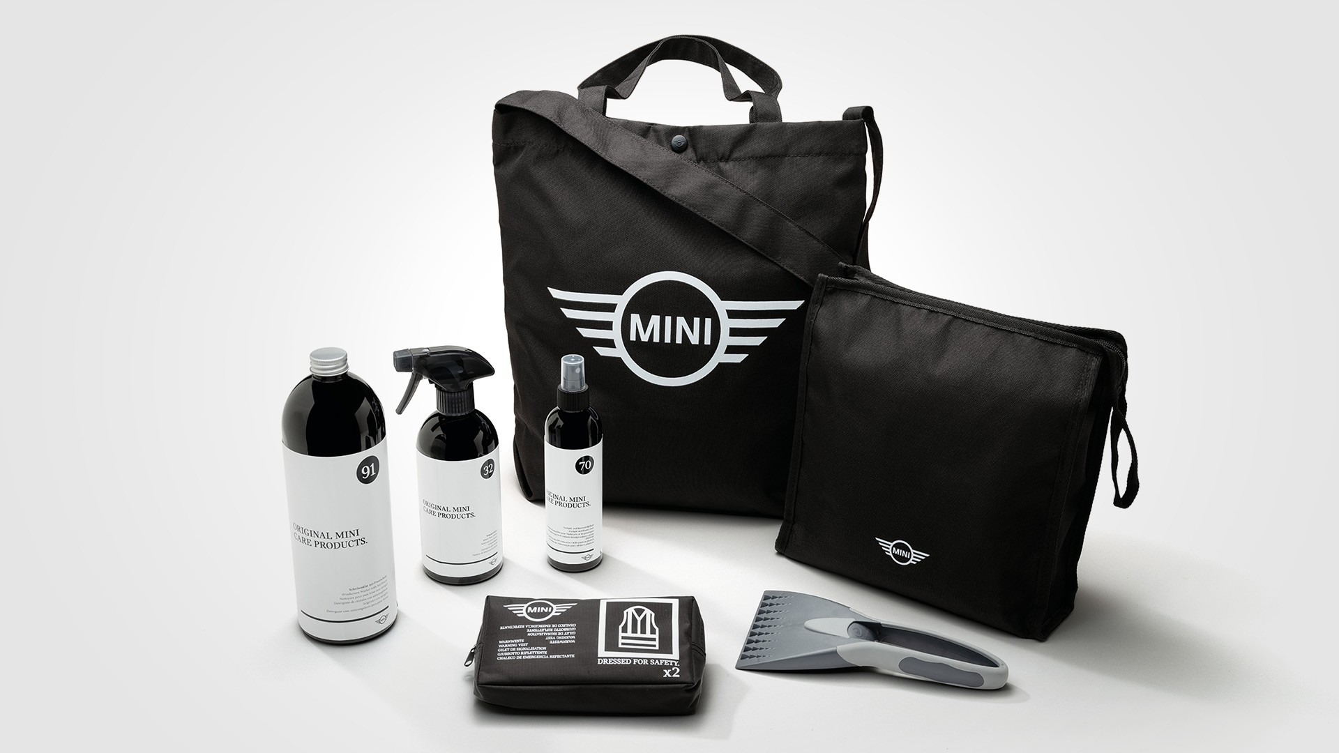 mini car care set - accessori